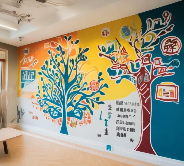 教育咨询企业文化墙贴,助力教育咨询成长之路 教育咨询企业文化墙贴,助力教育咨询成长之路